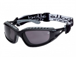 Bolle Tracker Safety Glasses Vented Smoke £14.59